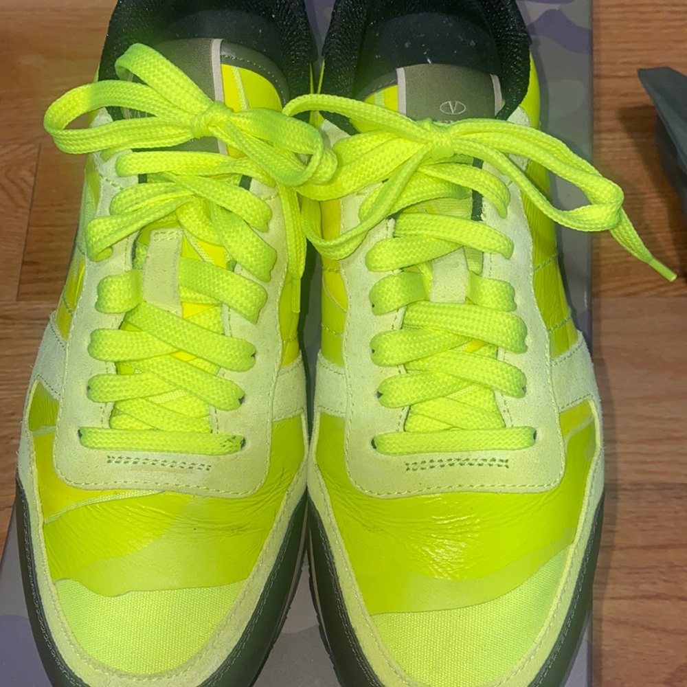 Men’s Valentino Pre Owned Camouflage Sneakers